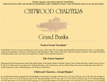 Tablet Screenshot of chitwood-charters.com